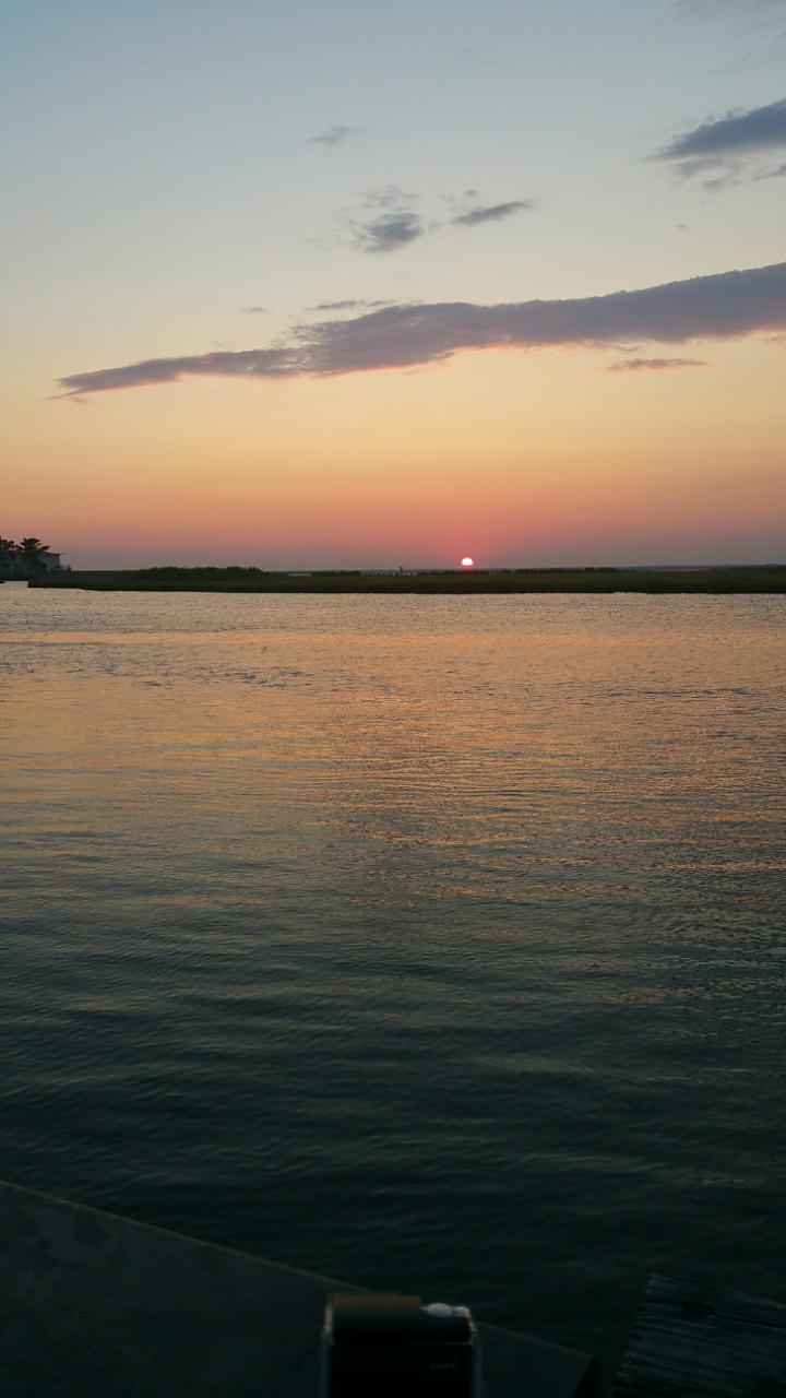 Sunset at LBI NJ 8-18-15